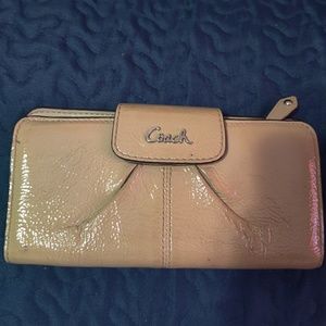 Coach handbag and wallet set